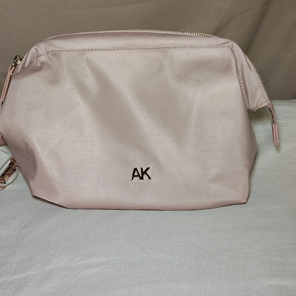 Anne Klein Soft Pink Cosmetic Bag